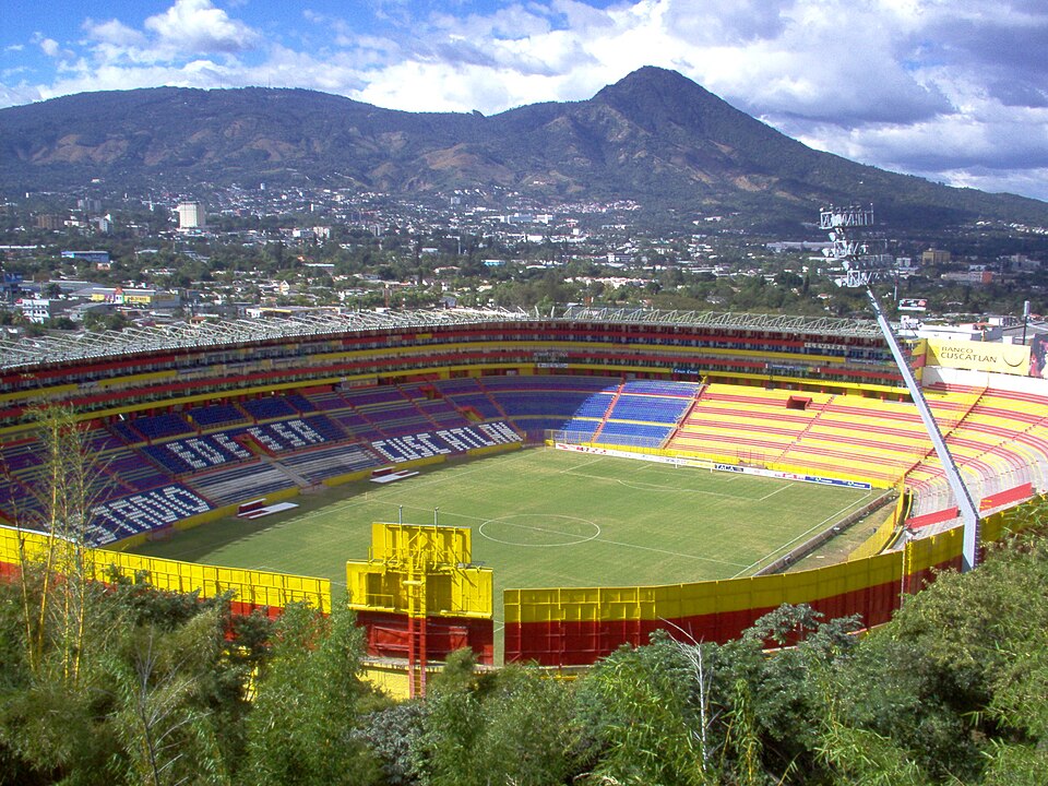 Vista aérea del estadio de Sarmiento de Junín